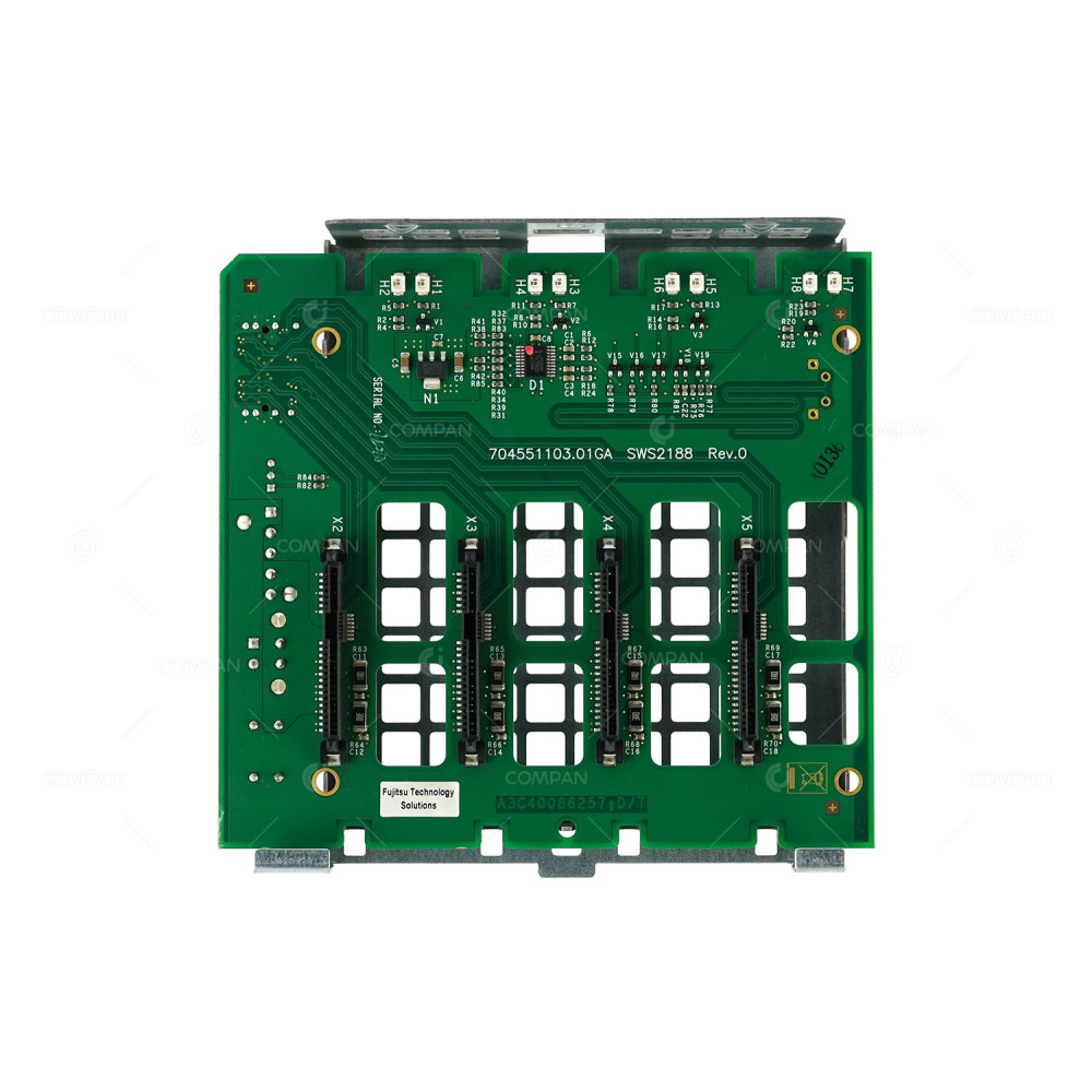 A3C40086258  FUJITSU BACKPLANE HDD 4 BAY 3.5 LFF SAS SATA WITH HOLDER FOR TX200 S4 S5 S6